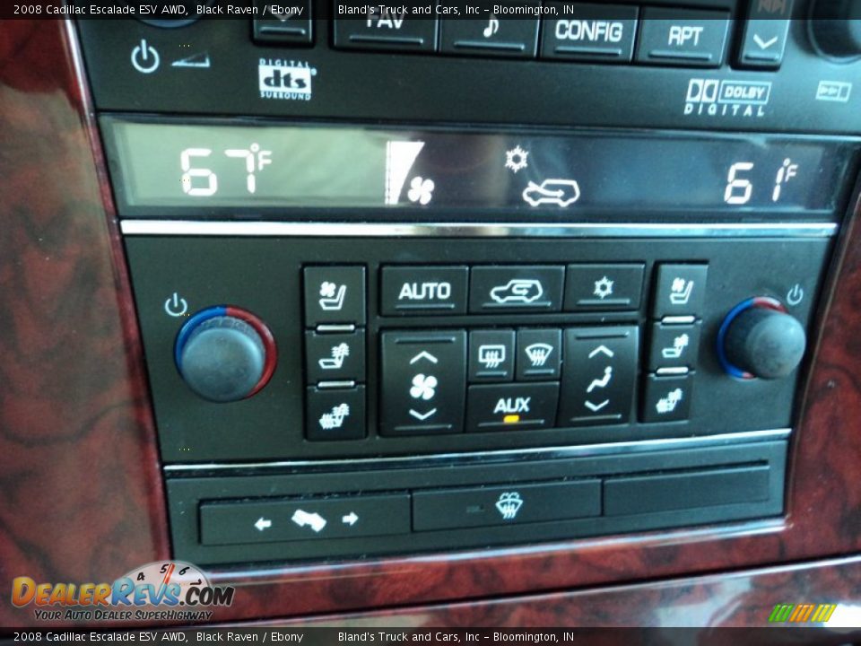 2008 Cadillac Escalade ESV AWD Black Raven / Ebony Photo #22