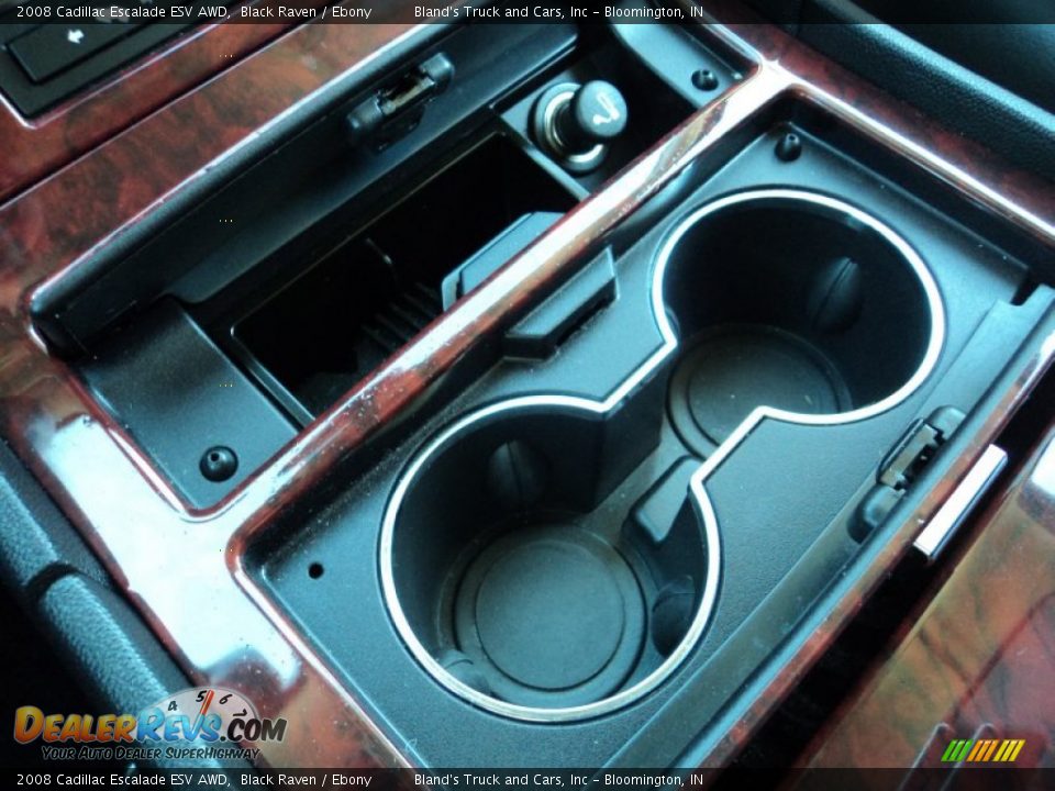 2008 Cadillac Escalade ESV AWD Black Raven / Ebony Photo #24