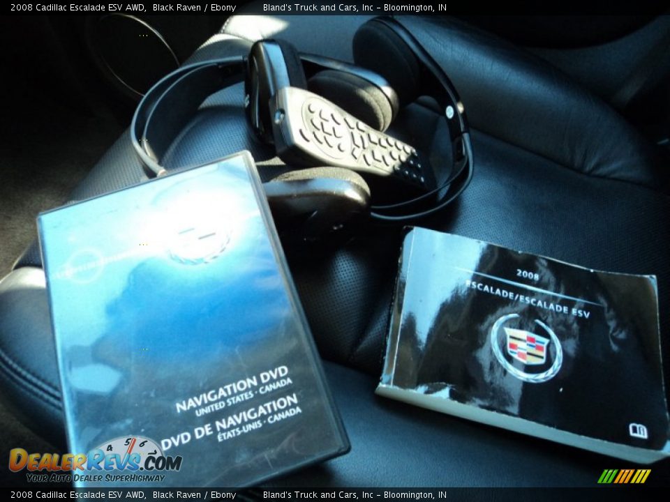 2008 Cadillac Escalade ESV AWD Black Raven / Ebony Photo #26