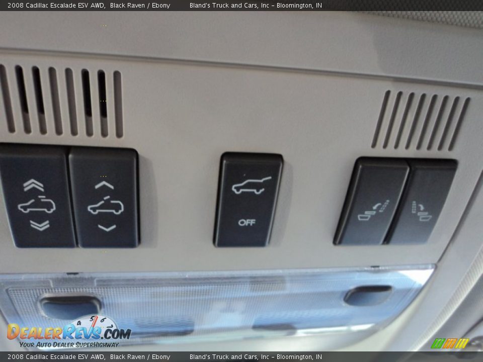 2008 Cadillac Escalade ESV AWD Black Raven / Ebony Photo #28