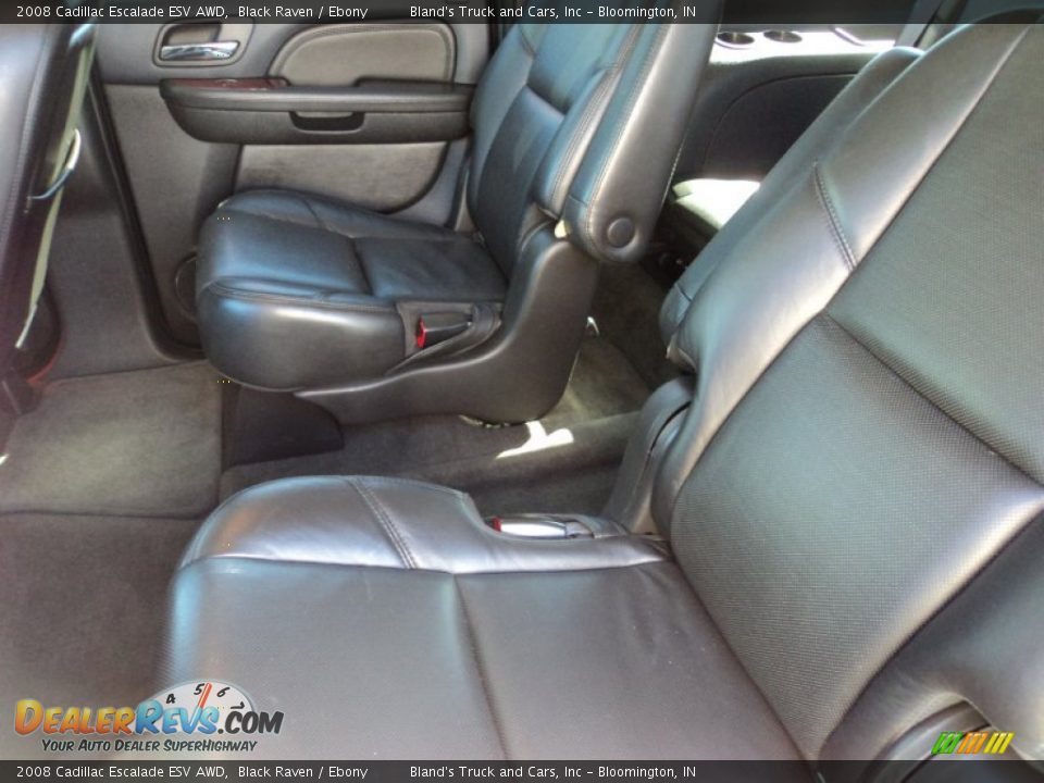 2008 Cadillac Escalade ESV AWD Black Raven / Ebony Photo #30