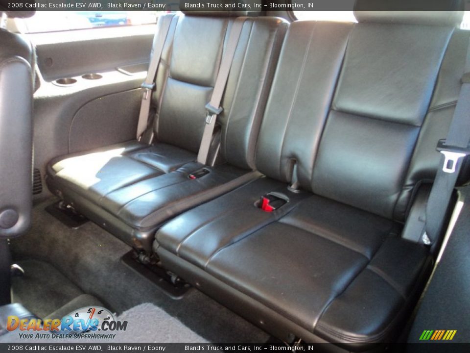 2008 Cadillac Escalade ESV AWD Black Raven / Ebony Photo #31