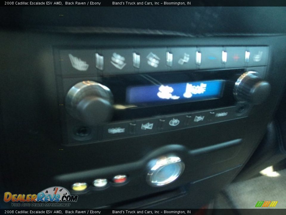 2008 Cadillac Escalade ESV AWD Black Raven / Ebony Photo #32