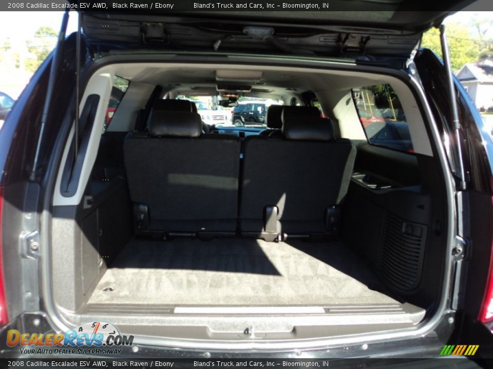 2008 Cadillac Escalade ESV AWD Black Raven / Ebony Photo #34