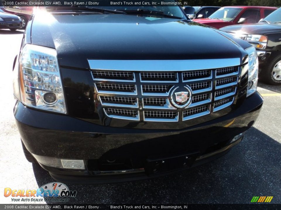 2008 Cadillac Escalade ESV AWD Black Raven / Ebony Photo #36