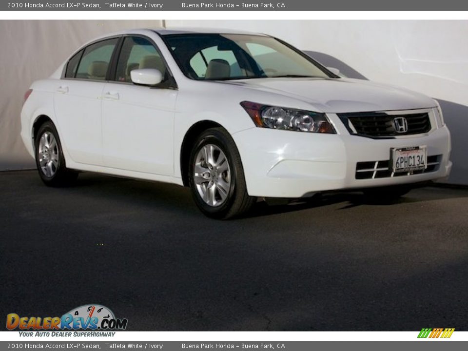 2010 Honda Accord LX-P Sedan Taffeta White / Ivory Photo #1