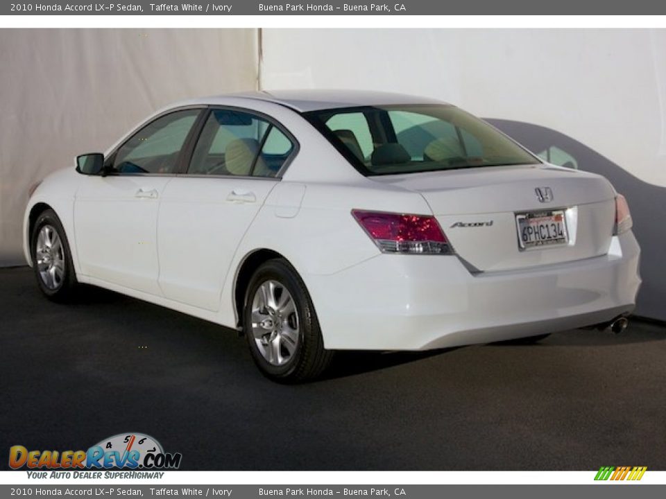 2010 Honda Accord LX-P Sedan Taffeta White / Ivory Photo #2