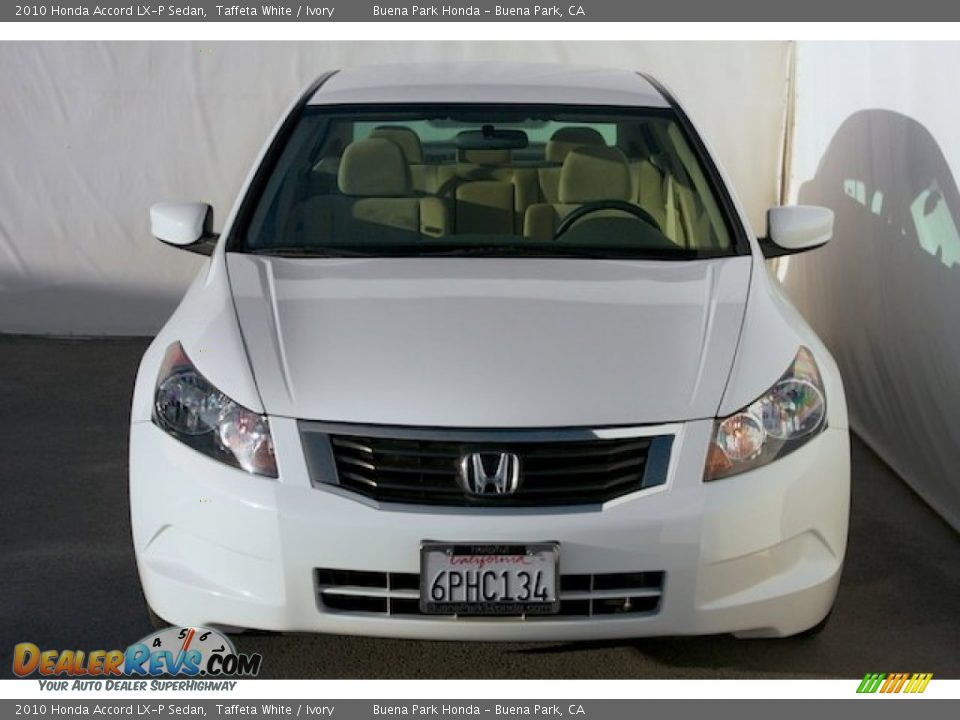 2010 Honda Accord LX-P Sedan Taffeta White / Ivory Photo #8