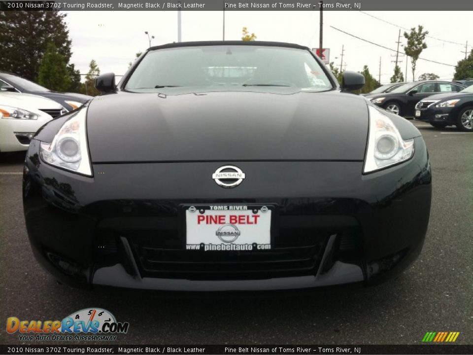 2010 Nissan 370Z Touring Roadster Magnetic Black / Black Leather Photo #2