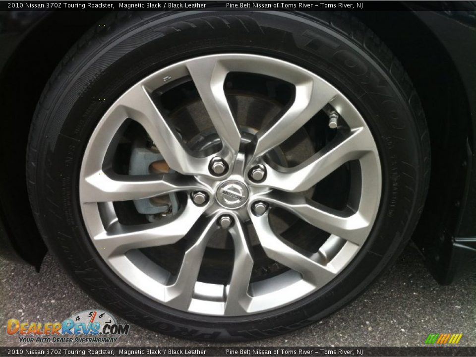 2010 Nissan 370Z Touring Roadster Magnetic Black / Black Leather Photo #3