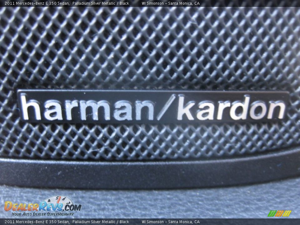 2011 Mercedes-Benz E 350 Sedan Palladium Silver Metallic / Black Photo #9