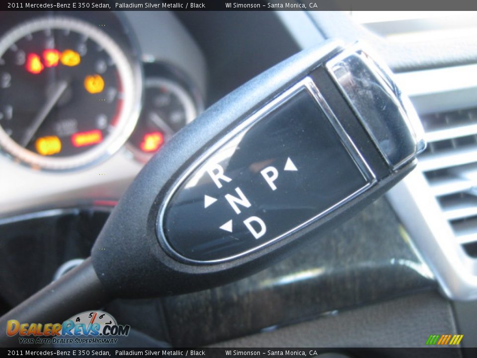 2011 Mercedes-Benz E 350 Sedan Palladium Silver Metallic / Black Photo #11