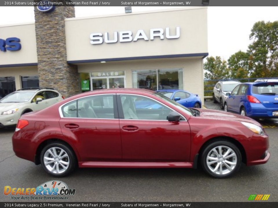 Venetian Red Pearl 2014 Subaru Legacy 2.5i Premium Photo #8