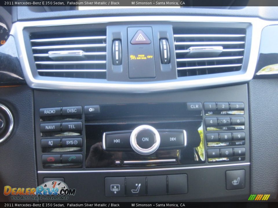 2011 Mercedes-Benz E 350 Sedan Palladium Silver Metallic / Black Photo #14