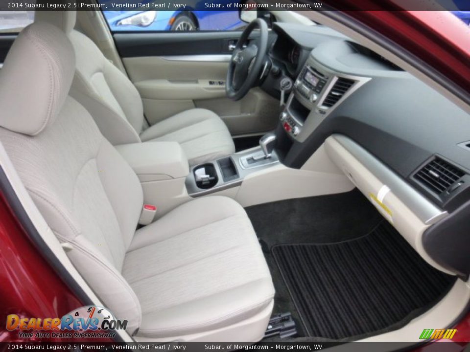 Ivory Interior - 2014 Subaru Legacy 2.5i Premium Photo #10