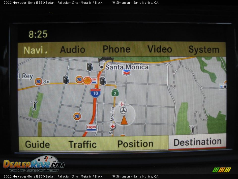 2011 Mercedes-Benz E 350 Sedan Palladium Silver Metallic / Black Photo #16