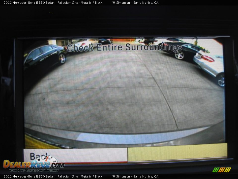 2011 Mercedes-Benz E 350 Sedan Palladium Silver Metallic / Black Photo #17