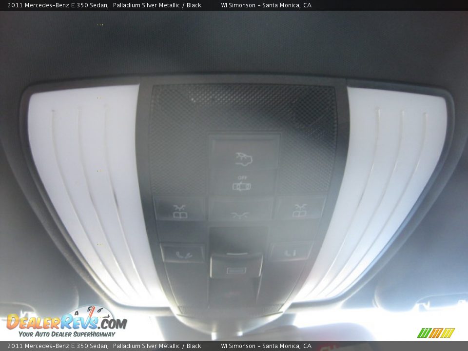 2011 Mercedes-Benz E 350 Sedan Palladium Silver Metallic / Black Photo #18
