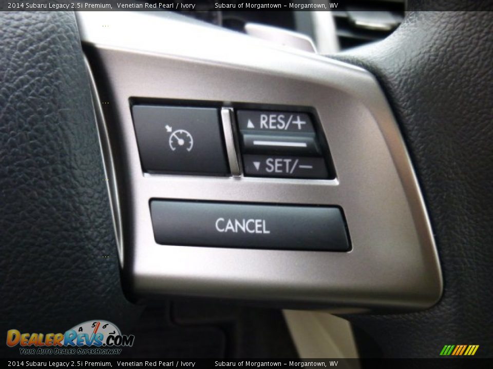 2014 Subaru Legacy 2.5i Premium Venetian Red Pearl / Ivory Photo #18