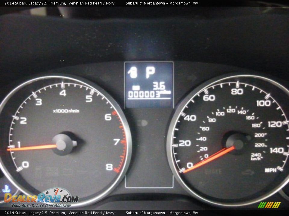 2014 Subaru Legacy 2.5i Premium Venetian Red Pearl / Ivory Photo #20