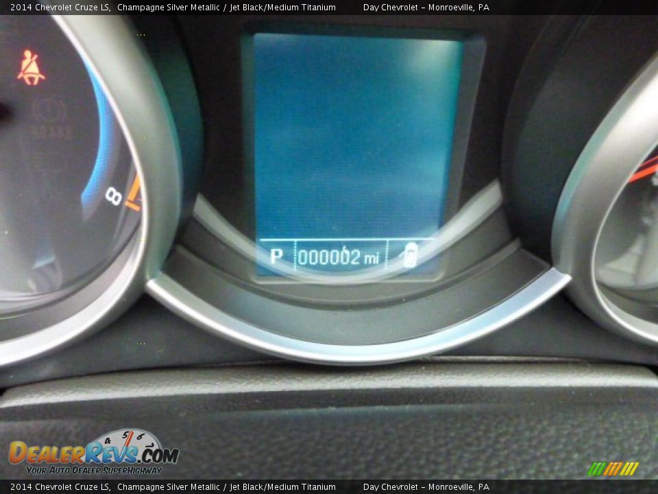 2014 Chevrolet Cruze LS Champagne Silver Metallic / Jet Black/Medium Titanium Photo #20