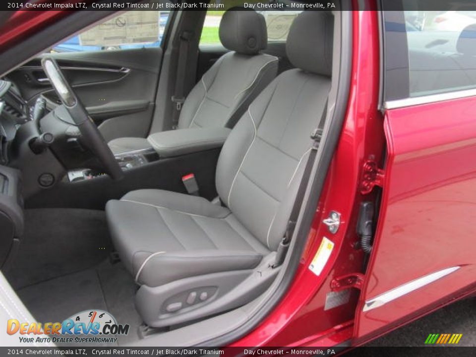 2014 Chevrolet Impala LTZ Crystal Red Tintcoat / Jet Black/Dark Titanium Photo #12