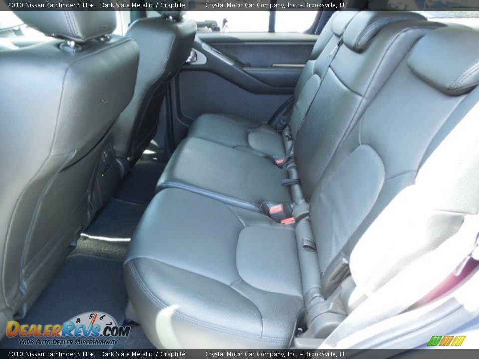 2010 Nissan Pathfinder S FE+ Dark Slate Metallic / Graphite Photo #5