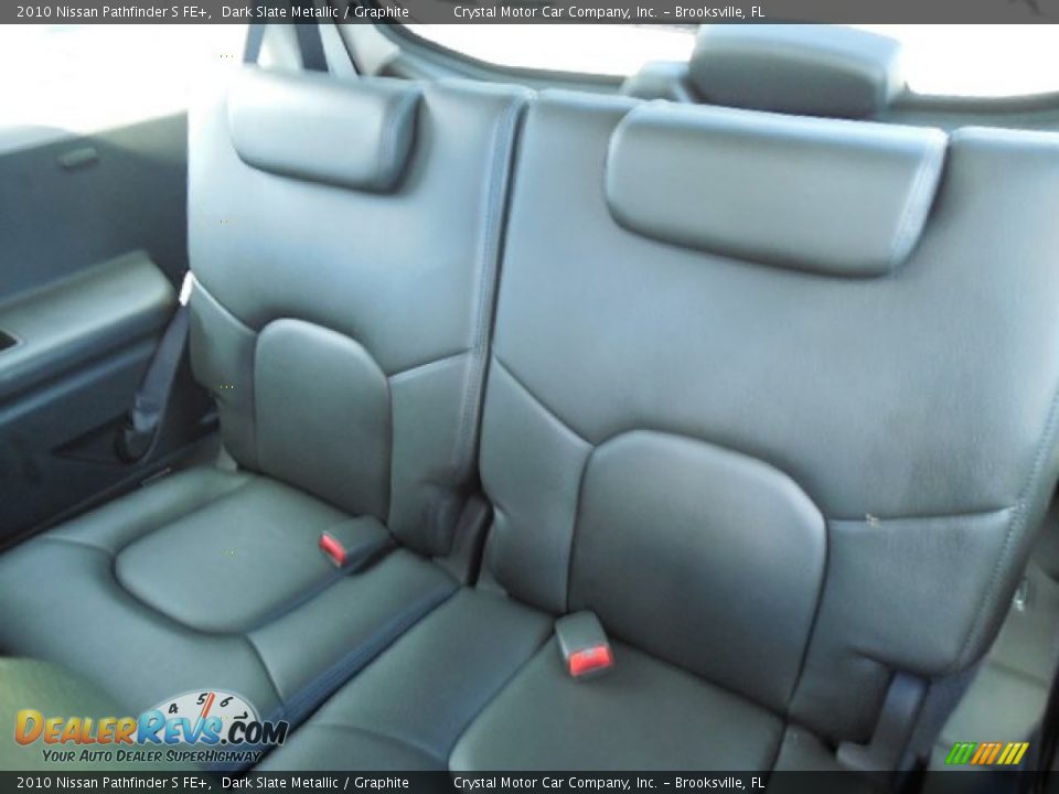 2010 Nissan Pathfinder S FE+ Dark Slate Metallic / Graphite Photo #6