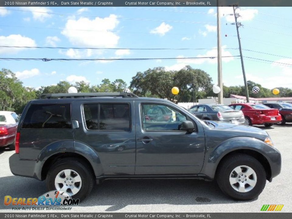 2010 Nissan Pathfinder S FE+ Dark Slate Metallic / Graphite Photo #11
