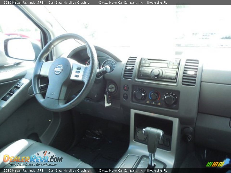2010 Nissan Pathfinder S FE+ Dark Slate Metallic / Graphite Photo #13