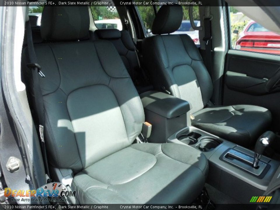 2010 Nissan Pathfinder S FE+ Dark Slate Metallic / Graphite Photo #14