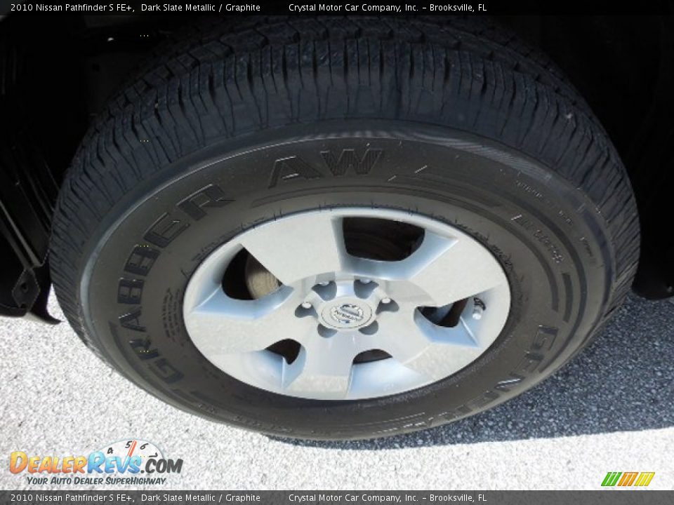 2010 Nissan Pathfinder S FE+ Dark Slate Metallic / Graphite Photo #16