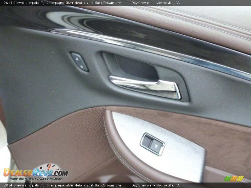 2014 Chevrolet Impala LT Champagne Silver Metallic / Jet Black/Brownstone Photo #3