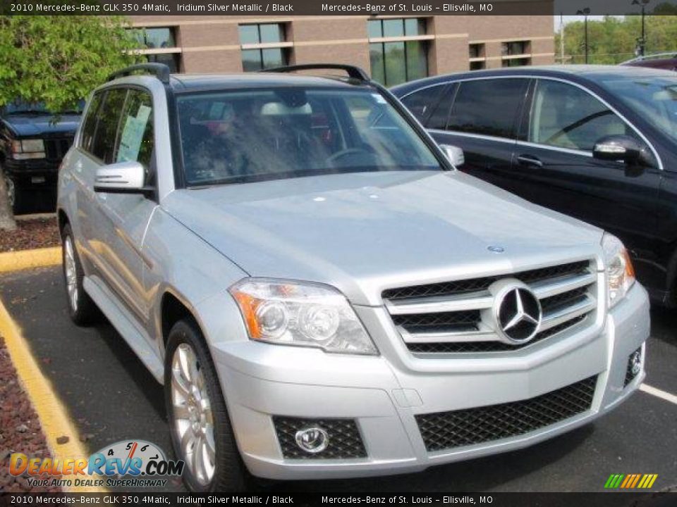 2010 Mercedes-Benz GLK 350 4Matic Iridium Silver Metallic / Black Photo #3