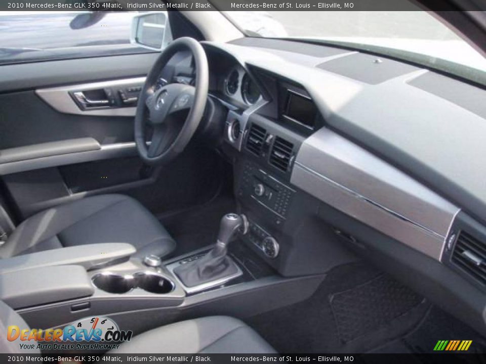 2010 Mercedes-Benz GLK 350 4Matic Iridium Silver Metallic / Black Photo #5