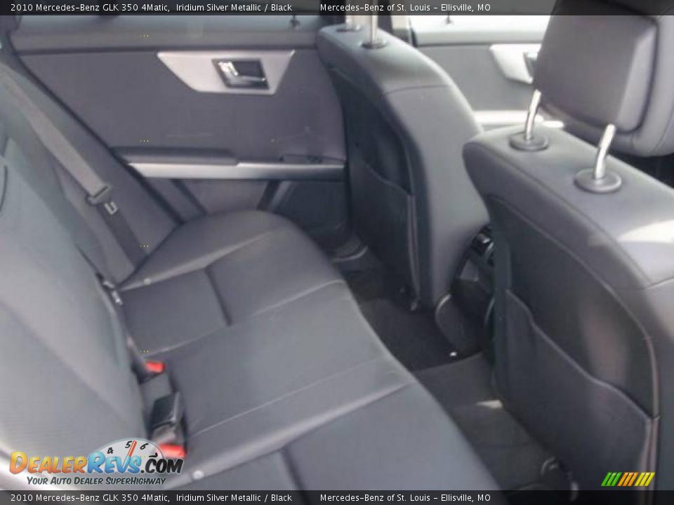 2010 Mercedes-Benz GLK 350 4Matic Iridium Silver Metallic / Black Photo #6