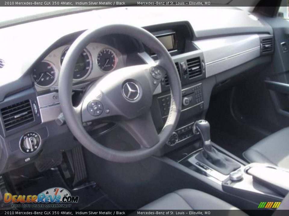 2010 Mercedes-Benz GLK 350 4Matic Iridium Silver Metallic / Black Photo #8