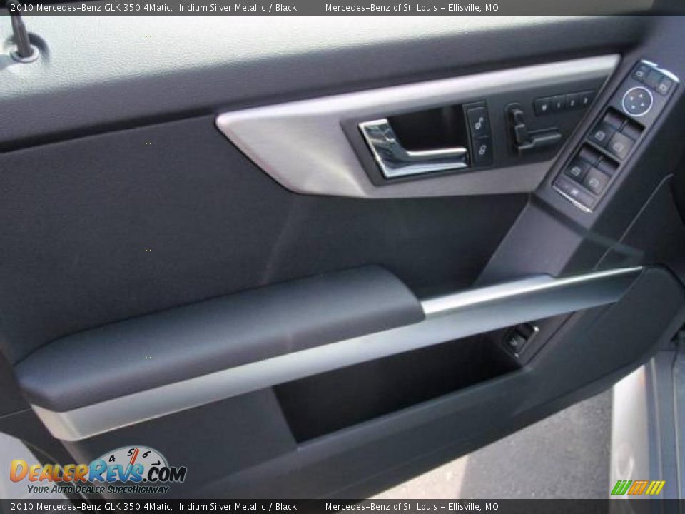 2010 Mercedes-Benz GLK 350 4Matic Iridium Silver Metallic / Black Photo #9