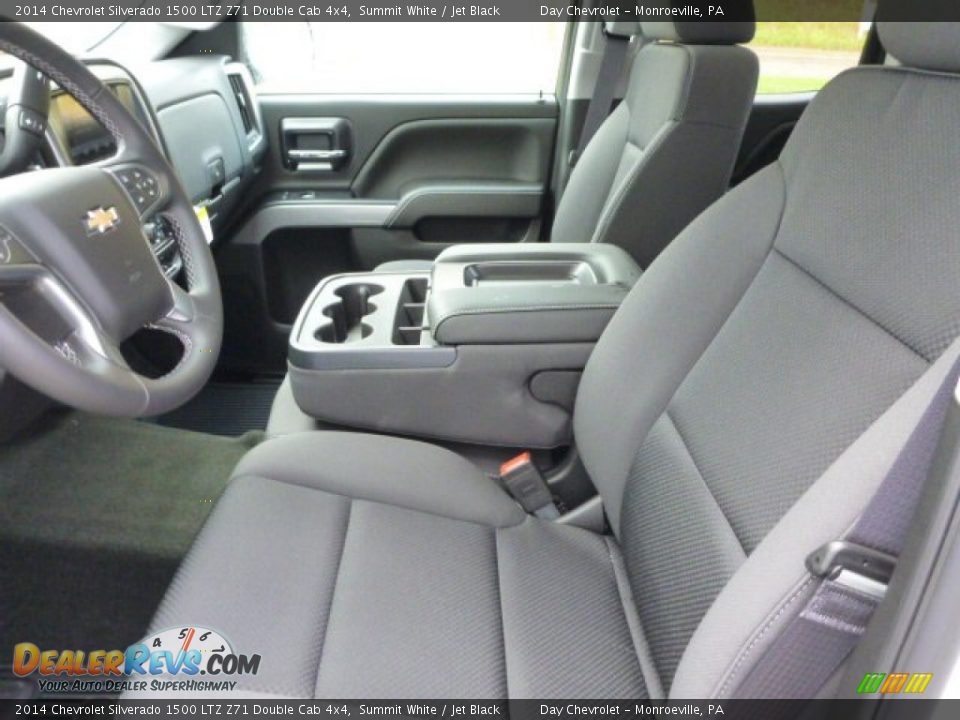2014 Chevrolet Silverado 1500 LTZ Z71 Double Cab 4x4 Summit White / Jet Black Photo #10