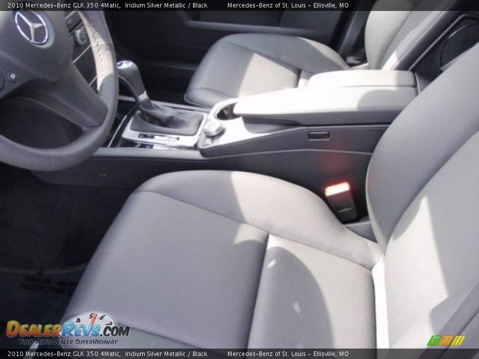2010 Mercedes-Benz GLK 350 4Matic Iridium Silver Metallic / Black Photo #10