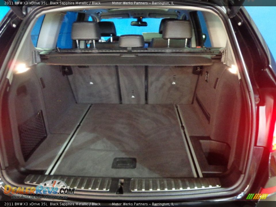 2011 BMW X3 xDrive 35i Black Sapphire Metallic / Black Photo #28