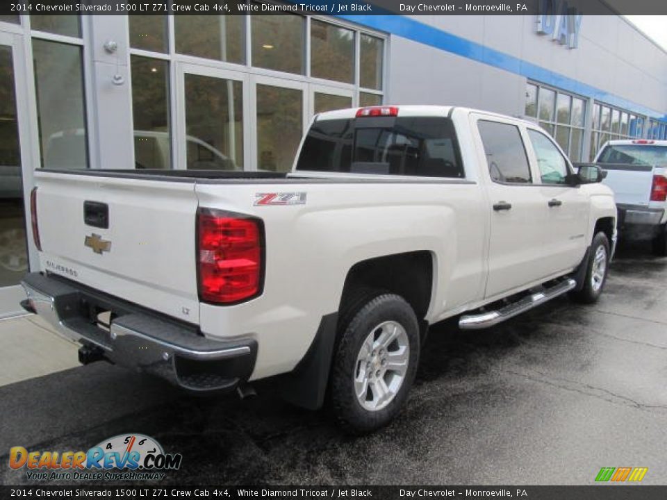 2014 Chevrolet Silverado 1500 LT Z71 Crew Cab 4x4 White Diamond Tricoat / Jet Black Photo #4