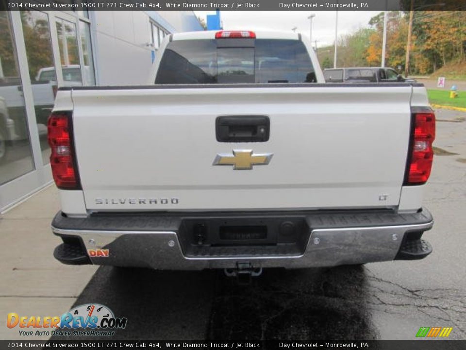 2014 Chevrolet Silverado 1500 LT Z71 Crew Cab 4x4 White Diamond Tricoat / Jet Black Photo #5
