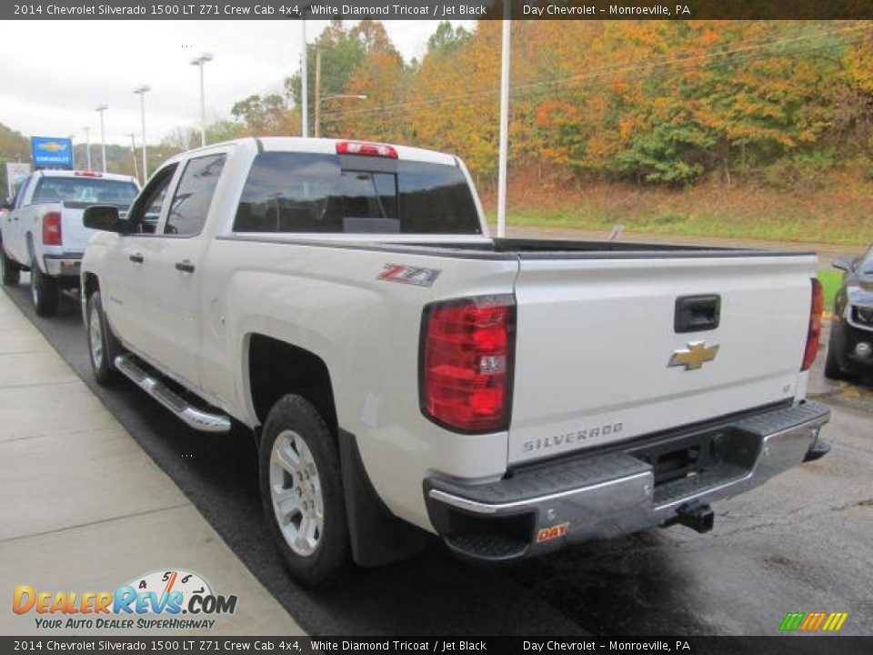2014 Chevrolet Silverado 1500 LT Z71 Crew Cab 4x4 White Diamond Tricoat / Jet Black Photo #7