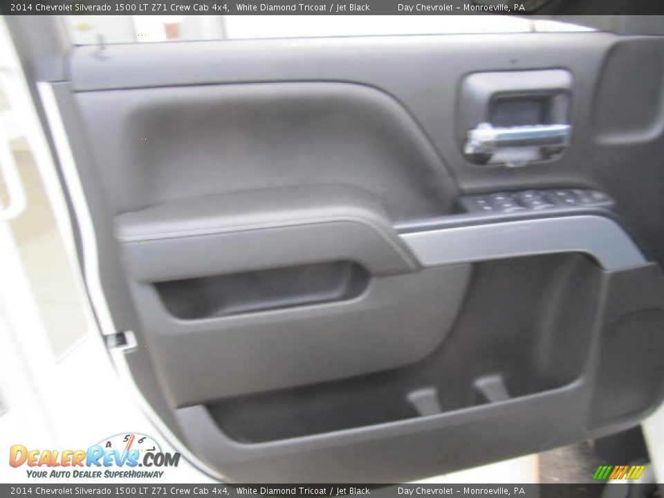 2014 Chevrolet Silverado 1500 LT Z71 Crew Cab 4x4 White Diamond Tricoat / Jet Black Photo #12