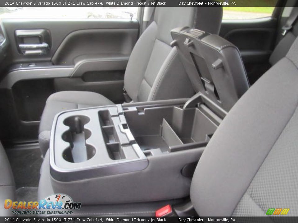 2014 Chevrolet Silverado 1500 LT Z71 Crew Cab 4x4 White Diamond Tricoat / Jet Black Photo #13