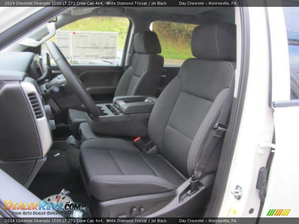 2014 Chevrolet Silverado 1500 LT Z71 Crew Cab 4x4 White Diamond Tricoat / Jet Black Photo #14