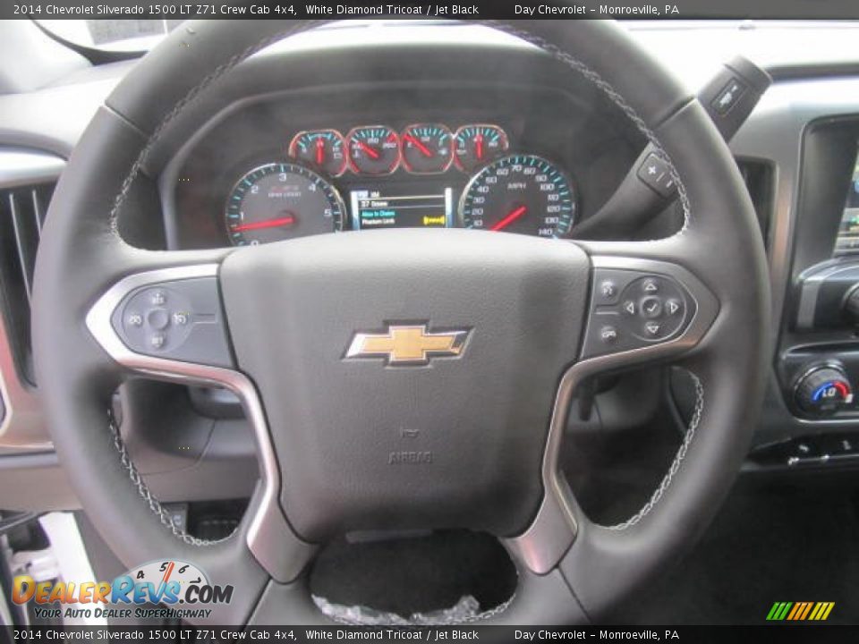 2014 Chevrolet Silverado 1500 LT Z71 Crew Cab 4x4 White Diamond Tricoat / Jet Black Photo #16