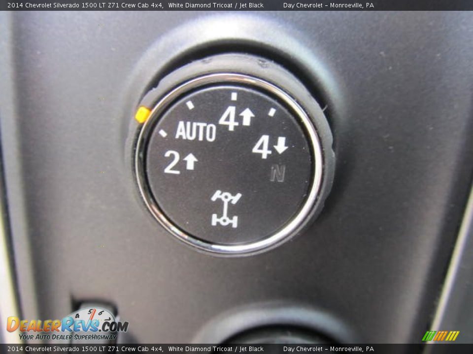 2014 Chevrolet Silverado 1500 LT Z71 Crew Cab 4x4 White Diamond Tricoat / Jet Black Photo #17