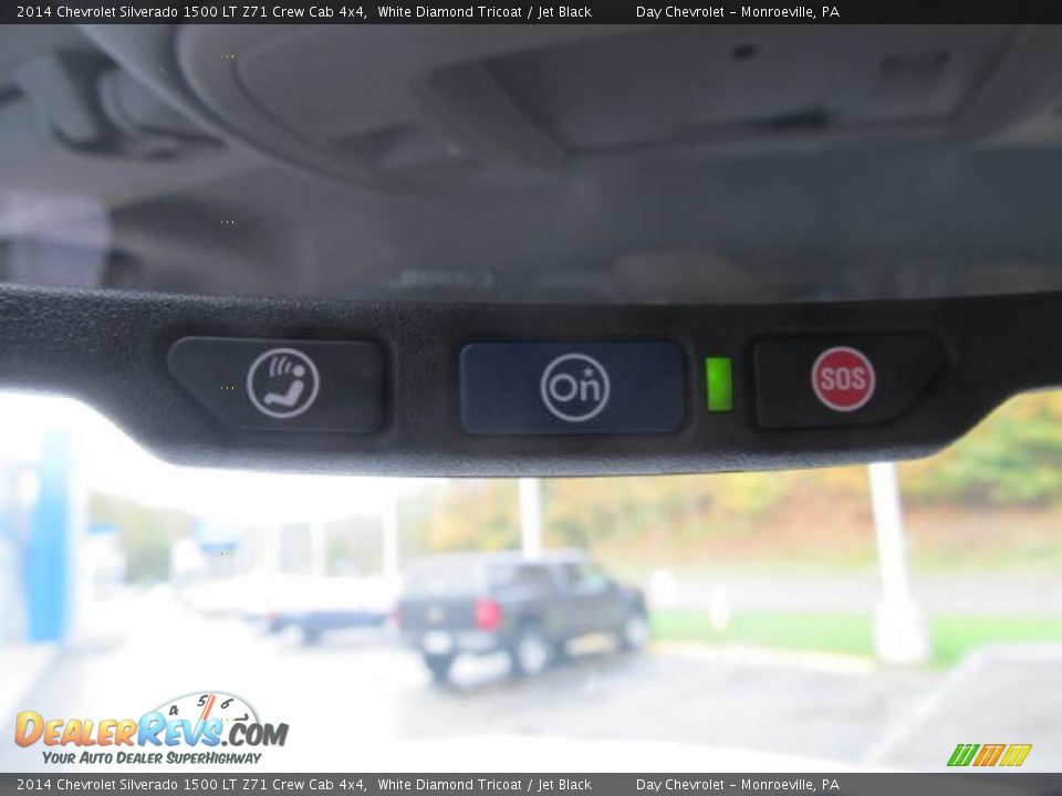 2014 Chevrolet Silverado 1500 LT Z71 Crew Cab 4x4 White Diamond Tricoat / Jet Black Photo #18